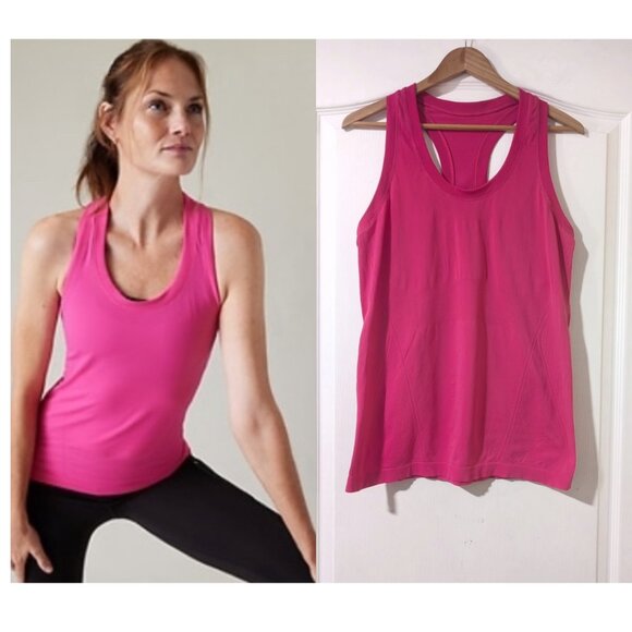 Athleta | Momentum Seamless Tank In Pink - Picture 1 of 7